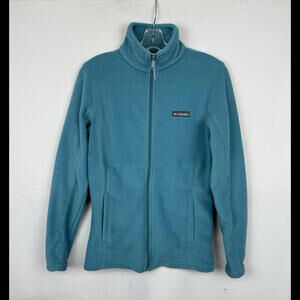 Columbia Benton Springs Zip Fleece Jacket Blue Size M
